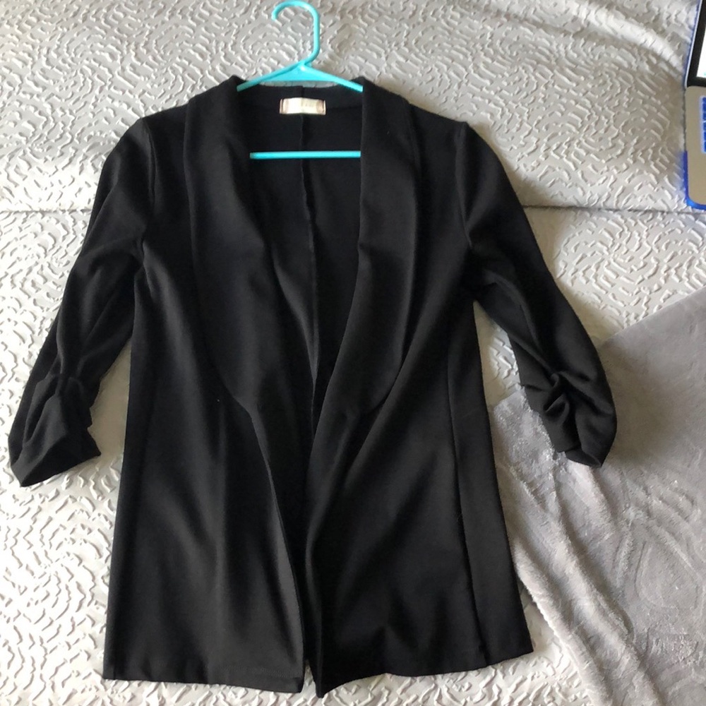 Altered state black blazer
